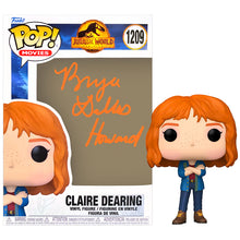 Load image into Gallery viewer, Bryce Dallas Howard Autographed Jurassic World Claire Dearing Pop Vinyl Figure #1209