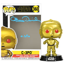 Load image into Gallery viewer, Anthony Daniels Autographed Star Wars C-3P0 POP Vinyl Figure #360