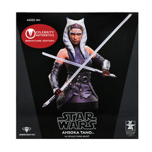 Load image into Gallery viewer, Rosario Dawson Autographed Star Wars The Mandalorian Ahsoka Tano 1:6 Scale Bust