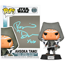 Load image into Gallery viewer, Rosario Dawson Autographed Star Wars Ahsoka Tano Pop Vinyl Figure #650