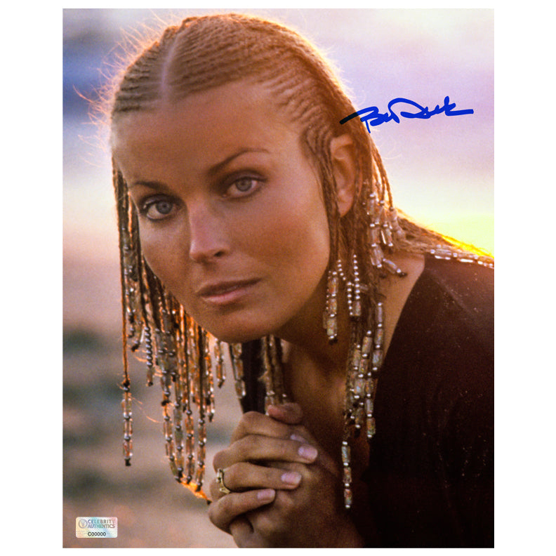 Bo Derek Autographed 1979 10 Sunset 8x10 Photo