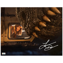 Load image into Gallery viewer, Laura Dern Autographed 2022 Jurassic World Dominion T-Rex Encounter 11x14 Photo