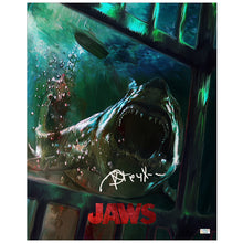 Load image into Gallery viewer, Richard Dreyfuss Autographed Jaws The Cage Limited Edition 16x20 Giclee Print by John Dunn