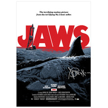 Load image into Gallery viewer, Richard Dreyfuss Autographed Luke Preece Jaws Ltd Ed 16.5 x 23.4 Giclee