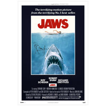 Load image into Gallery viewer, Richard Dreyfuss Autographed Jaws 27x40 Movie Poster
