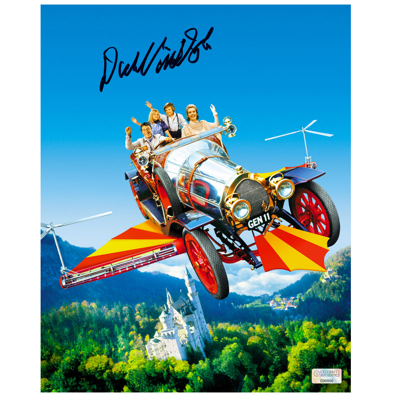 Dick Van Dyke Autographed 1968 Chitty Chitty Bang Bang 8x10 Photo