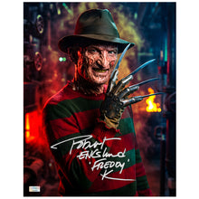 Load image into Gallery viewer, Robert Englund Autographed Nightmare on Elm Street Freddy Krueger 11x14 Photo
