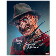 Load image into Gallery viewer, Robert Englund Autographed Nightmare on Elm Street Freddy Krueger Dreamweaver 11x14 Photo