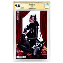 Load image into Gallery viewer, Michelle Pfeiffer Autographed 2022 Catwoman #127 Inhuyk Lee Variant CGC SS 9.8