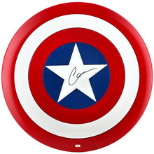 Load image into Gallery viewer, Chris Evans Autographed Marvel Legends Captain America Classic Prop Replica 1:1 Scale Shield