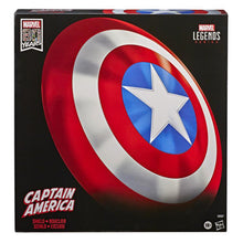 Load image into Gallery viewer, Chris Evans Autographed Marvel Legends Captain America 80th Anniversary Prop Replica 1:1 Scale Shield