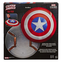 Load image into Gallery viewer, Chris Evans Autographed Marvel Legends Captain America 80th Anniversary Prop Replica 1:1 Scale Shield