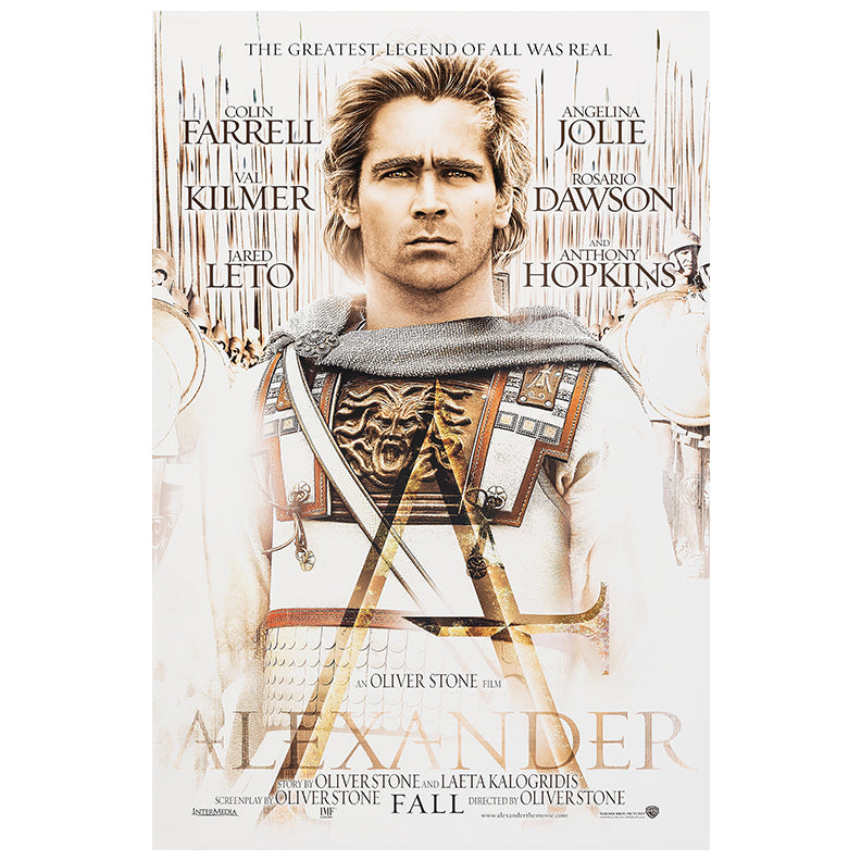 Colin Farrell Autographed 2004 Alexander 16x24 Poster Pre-Order