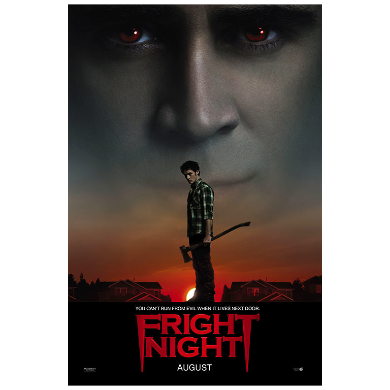 Colin Farrell Autographed 2011 Fright Night 16x24 Poster Pre-Order