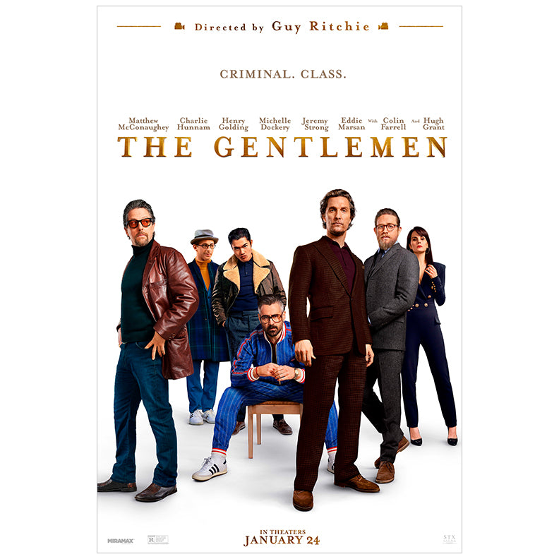 Colin Farrell Autographed 2019 The Gentlemen 16x24 Poster Pre-Order