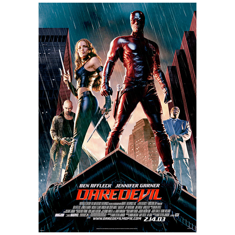 Colin Farrell Autographed 2003 Daredevil Original 27x40 Movie Poster A Pre-Order