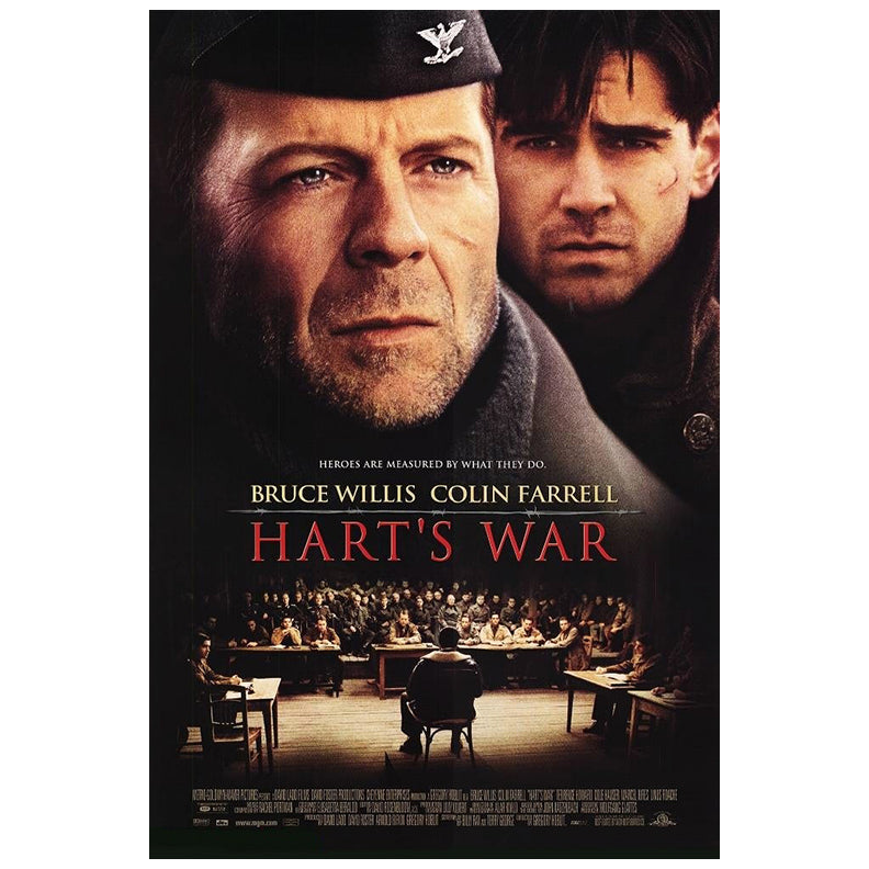 Colin Farrell Autographed 2002 Hart's War Original 27x40 Original Movie Poster Pre-Order