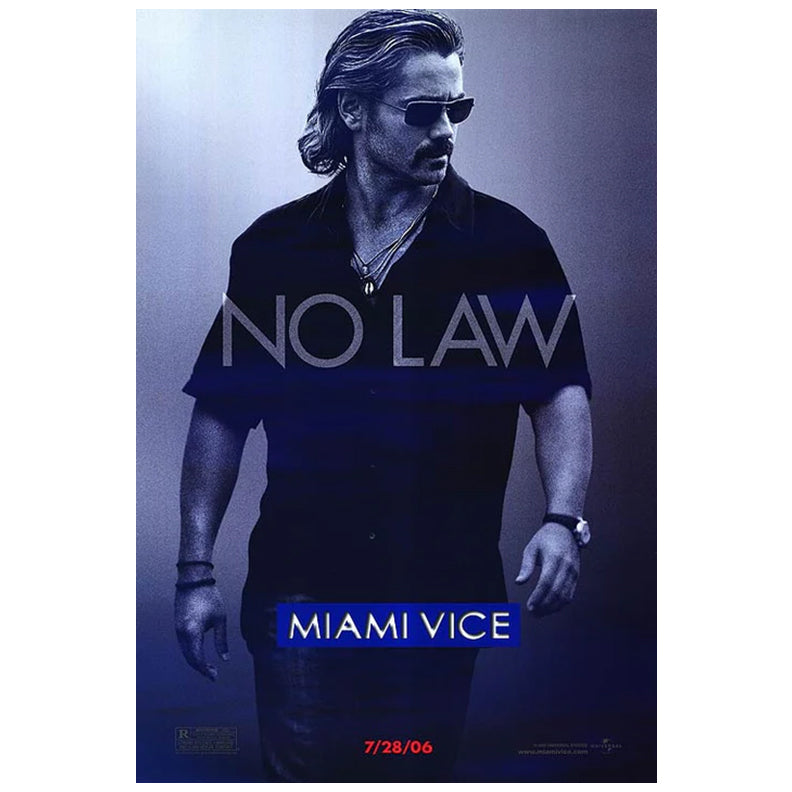 Colin Farrell Autographed 2006 Miami Vice Original 27x40 Movie Poster B Pre-Order