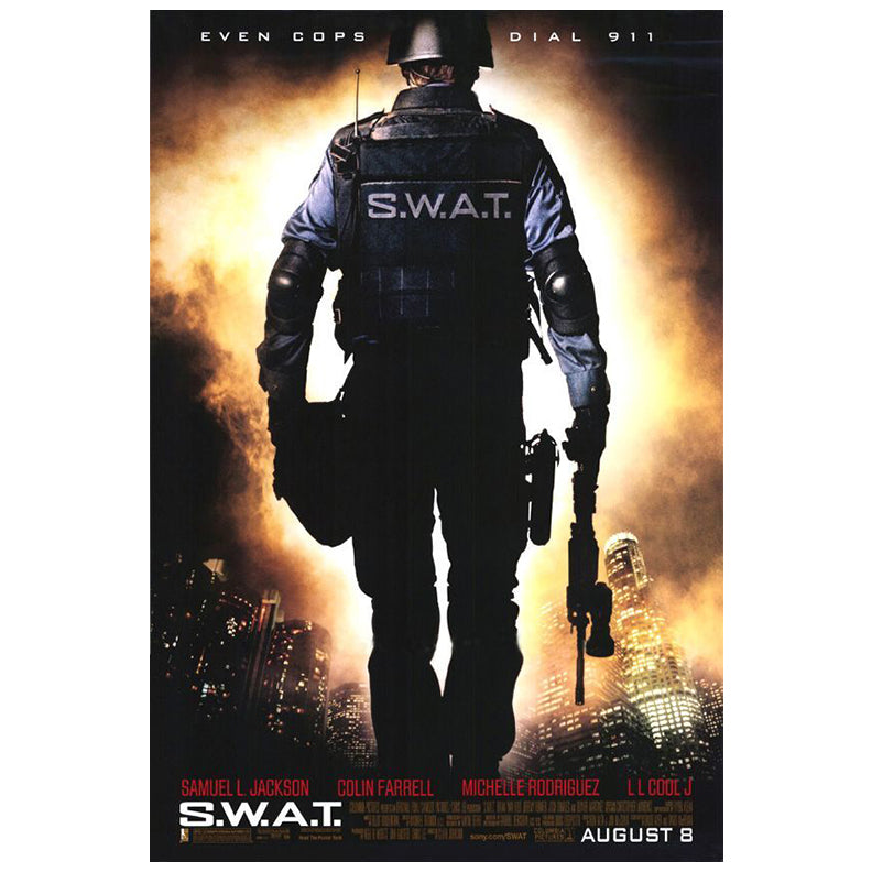 Colin Farrell Autographed 2003 S.W.A.T. Original 27x40 Movie Poster Pre-Order