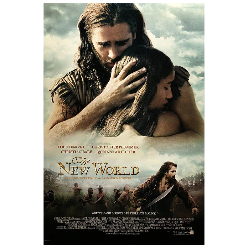 Colin Farrell Autographed 2005 The New World Original 27x40 Movie Poster Pre-Order