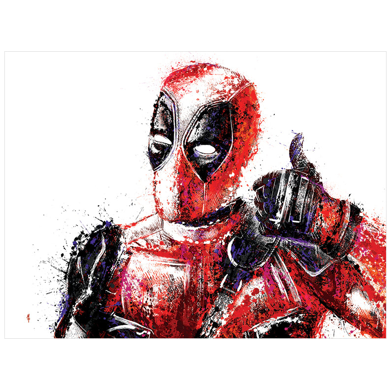 Michael Ferrari 2024 Deadpool 18x24 Limited Edition Print