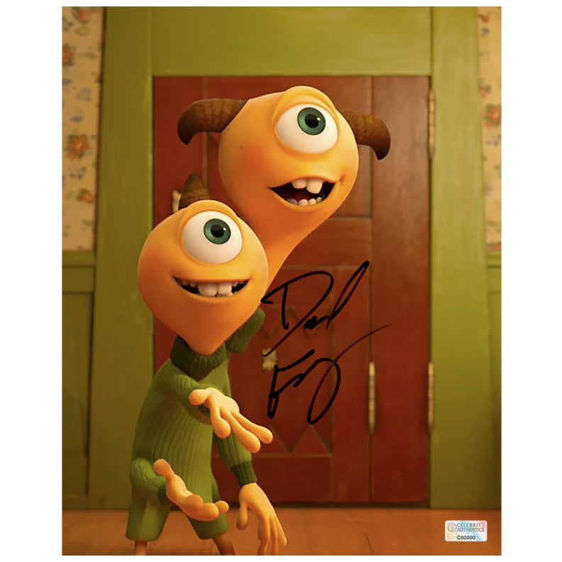 terry and terri from monsters university Dave Foley Autographed 2013 Monsters University Terri and Terry 8x10 P – Celebrity Authentics