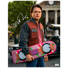 Load image into Gallery viewer, Michael J. Fox Autographed Back to the Future II Marty McFly 11x14 Photo