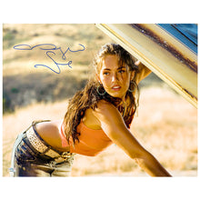 Load image into Gallery viewer, Megan Fox Autographed Transformers Mikaela 16x20 Scene Photo