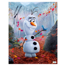 Load image into Gallery viewer, Josh Gad Autographed 2016 Frozen 2 Olaf and Bruni 11x14 Photo