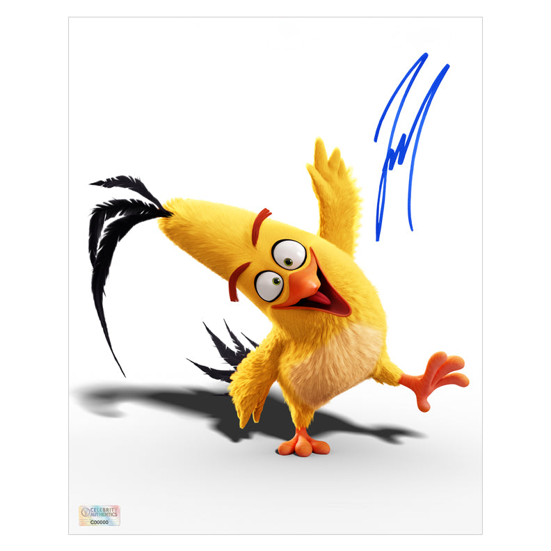 Josh Gad Autographed 2016 Angry Birds Chuck Hello 8x10 Photo