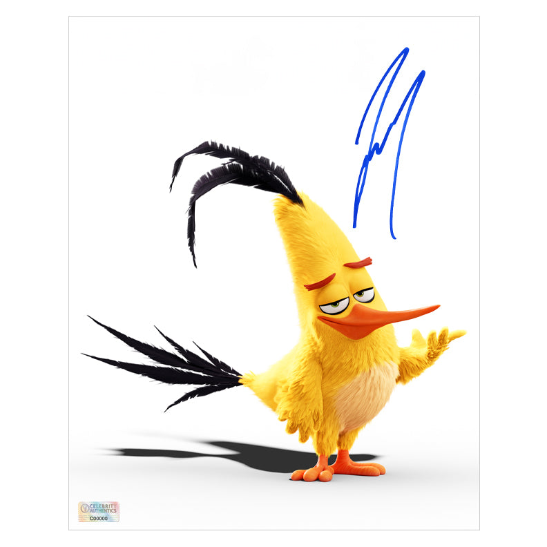 Josh Gad Autographed 2016 Angry Birds Chuck What If 8x10 Photo