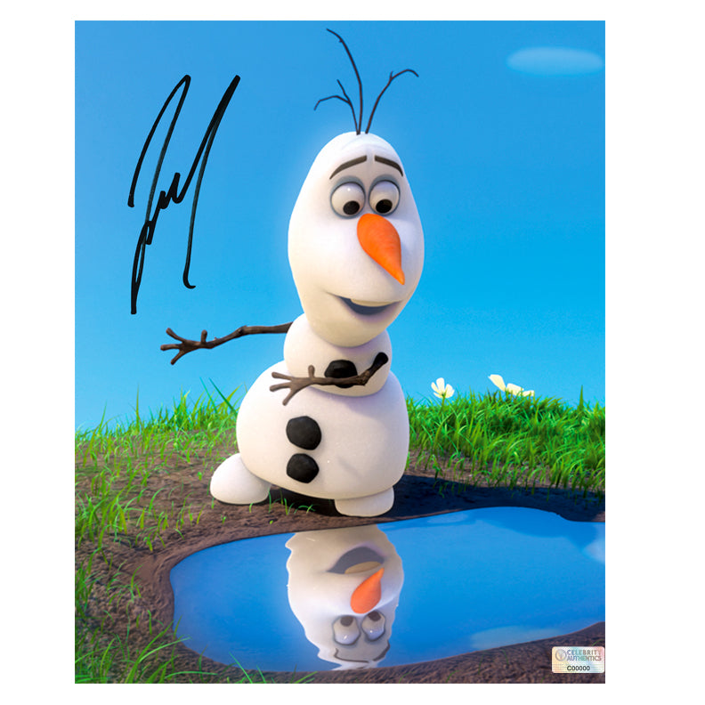 Josh Gad Autographed 2013 Frozen Olaf Reflection 8x10 Photo