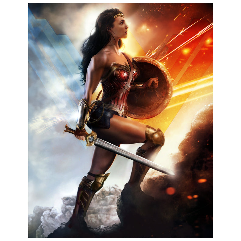 Gal Gadot Autographed 2017 Wonder Woman 11x14 Photo K PRE-ORDER