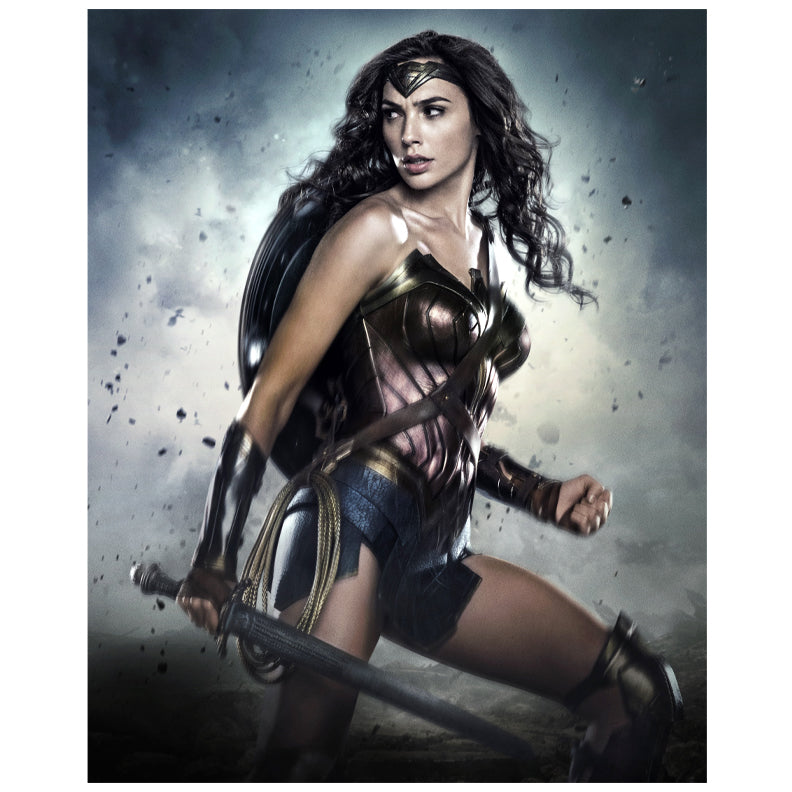 Gal Gadot Autographed 2016 Batman vs Superman Dawn of Justice 16x20 Photo PRE-ORDER