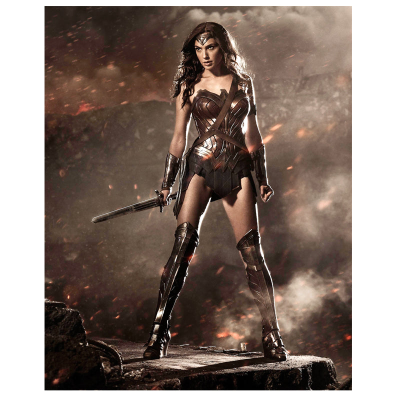 Gal Gadot Autographed 2016 Batman vs Superman Dawn of Justice 16x20 Wonder Woman Photo PRE-ORDER