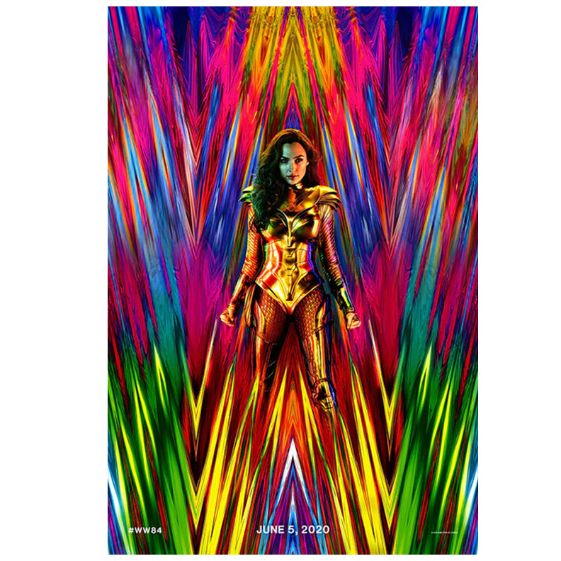 Gal Gadot Autographed 2020 Wonder Woman 84 27x40 Original Double Sided Movie Poster A PRE-ORDER