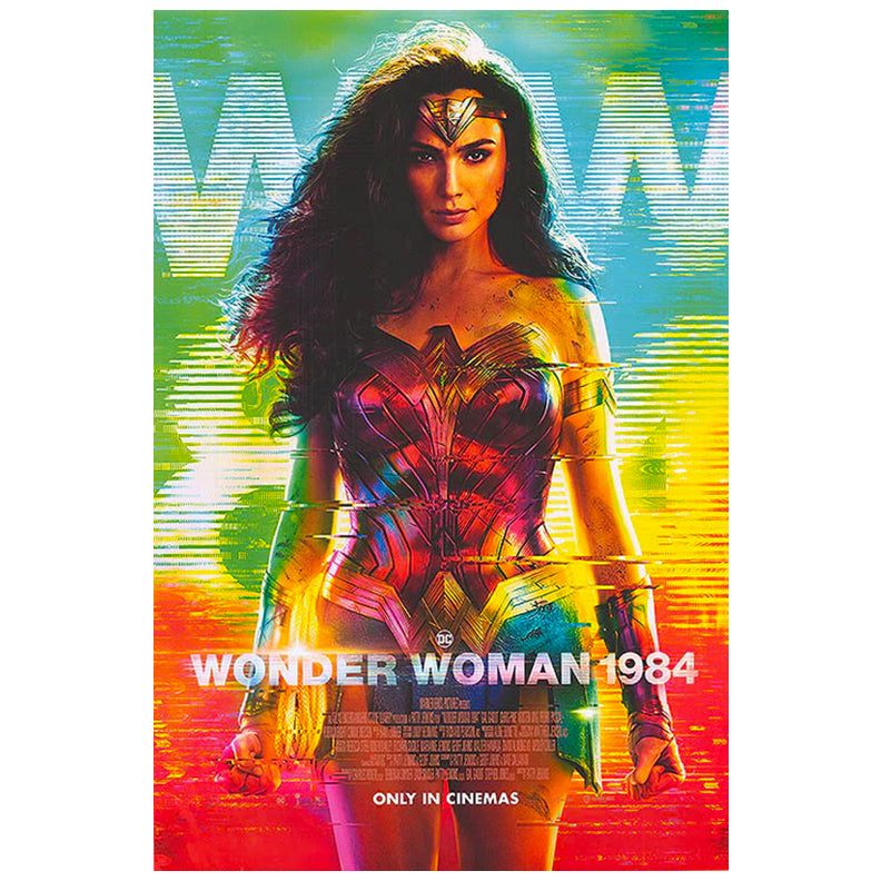 Gal Gadot Autographed 2020 Wonder Woman 84 27x40 Original Double Sided Movie Poster B PRE-ORDER