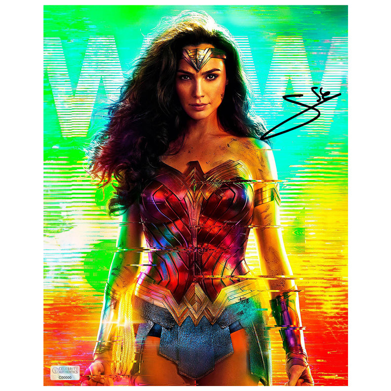 Gal Gadot Autographed 2020 Wonder Woman 84 Diana of Themyscira 8x10 Photo
