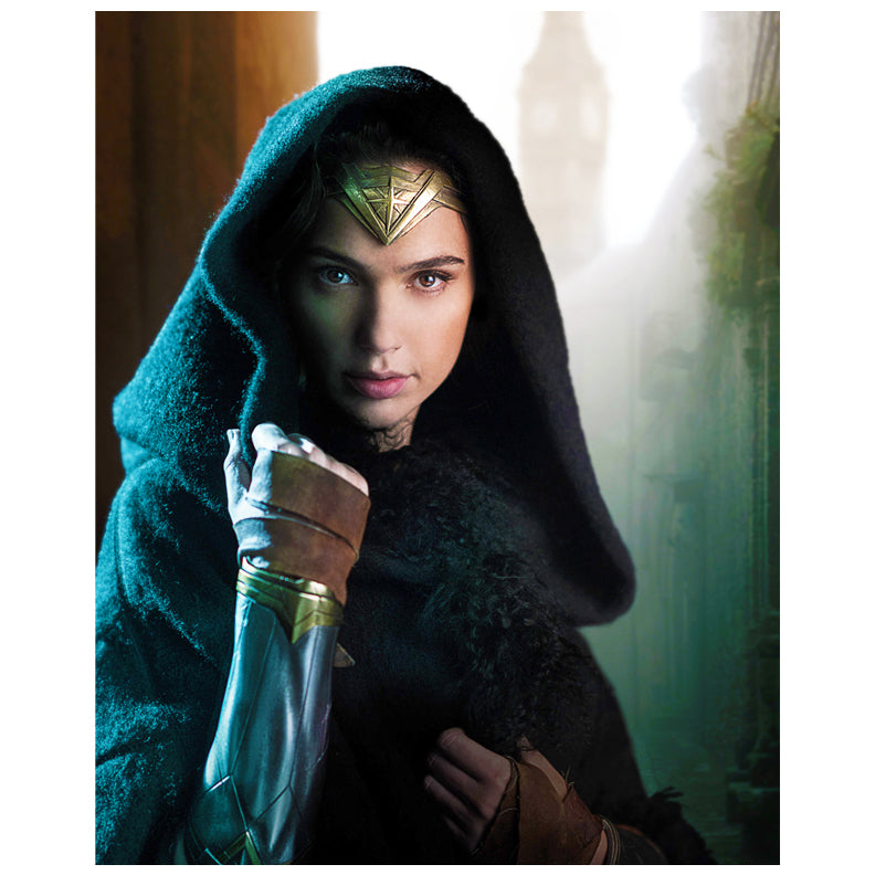 Gal Gadot Autographed 2017 Wonder Woman 8x10 Cloak Photo PRE-ORDER