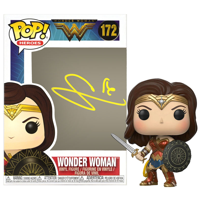 Gal Gadot Autographed 2017 Wonder Woman #172 POP! Vinyl Figure