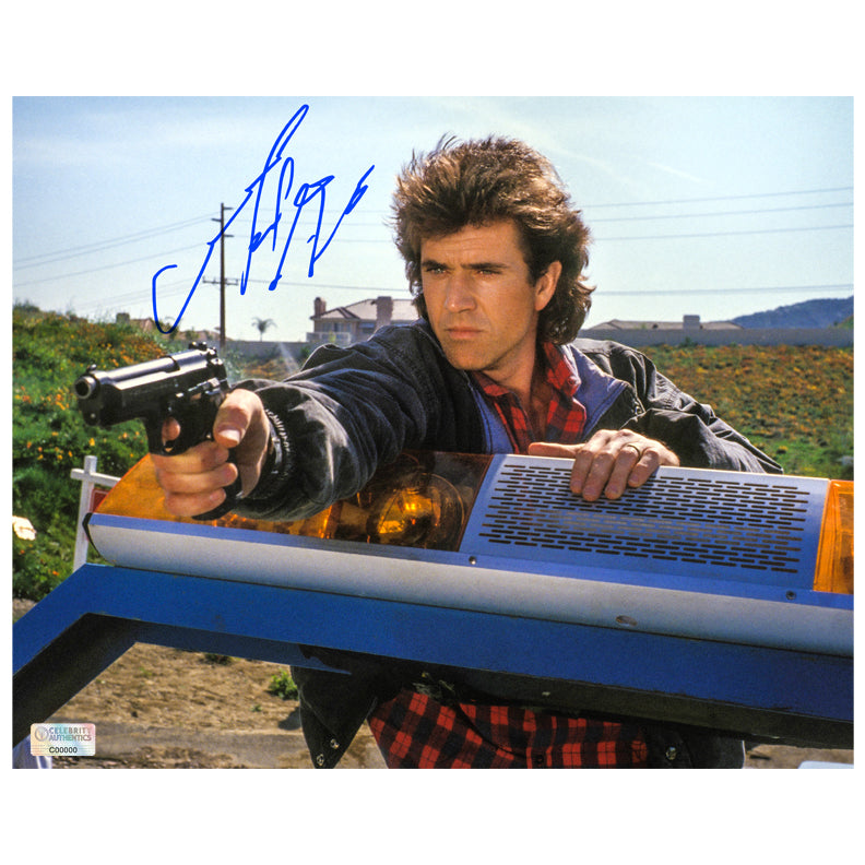 Mel Gibson Autographed 1992 Lethal Weapon III Martin Riggs 16x20 Scene ...