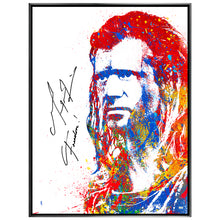 Load image into Gallery viewer, Mel Gibson Autographed Michael Ferrari Braveheart 30&quot;x40&quot; Framed Canvas Giclée