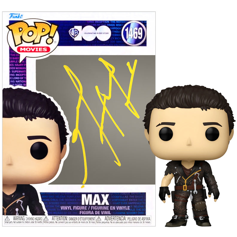 Mel Gibson Autographed Warner Brothers 100 Years Mad Max #1469 Pop Vinyl