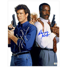 Load image into Gallery viewer, Mel Gibson and Danny Glover Autographed 1992 Lethal Weapon III 11x14 Photo