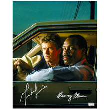 Load image into Gallery viewer, Mel Gibson and Danny Glover Autographed 1989 Lethal Weapon II 11x14 Scene Photo