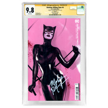 Load image into Gallery viewer, Michelle Pfeiffer Autographed 2022 Batman Killing Time #4 Ben Oliver Variant CGC SS 9.8