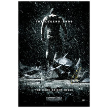 Load image into Gallery viewer, Tom Hardy Autographed 2012 The Dark Knight Rises Original 27x40 Double-Sided Movie Poster