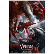 Load image into Gallery viewer, Tom Hardy Autographed 2021 Venom: Let There Be Carnage Original 27x40 Double-Sided Advance B Movie Poster