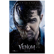 Load image into Gallery viewer, Tom Hardy Autographed 2018 Venom Original 27x40 Double-Sided Movie Poster
