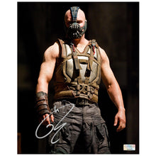 Load image into Gallery viewer, Tom Hardy Autographed 2012 The The Dark Knight Rises Bane Scene 8x10 Photo